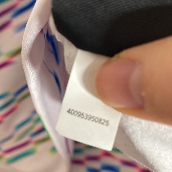 Fila multicolor neon rainbow performance quarter zip top size S - Picture 10 of 13